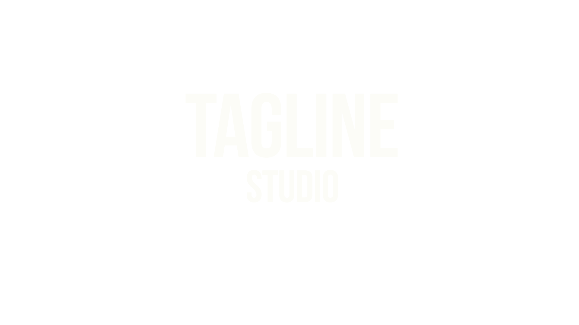 Tagline studio